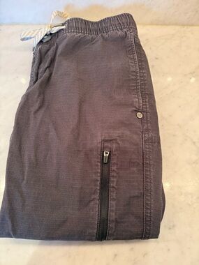 Vuori Men's Ripstop Grey Climber Pants Size Small